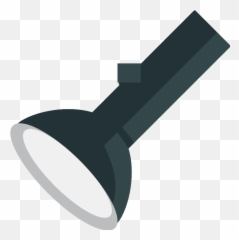 Flashlight Emoji Clipart - Clip Art,Cannon Emoji