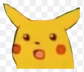 Surprised Pikachu Sticker - Face Imgur Emoji
