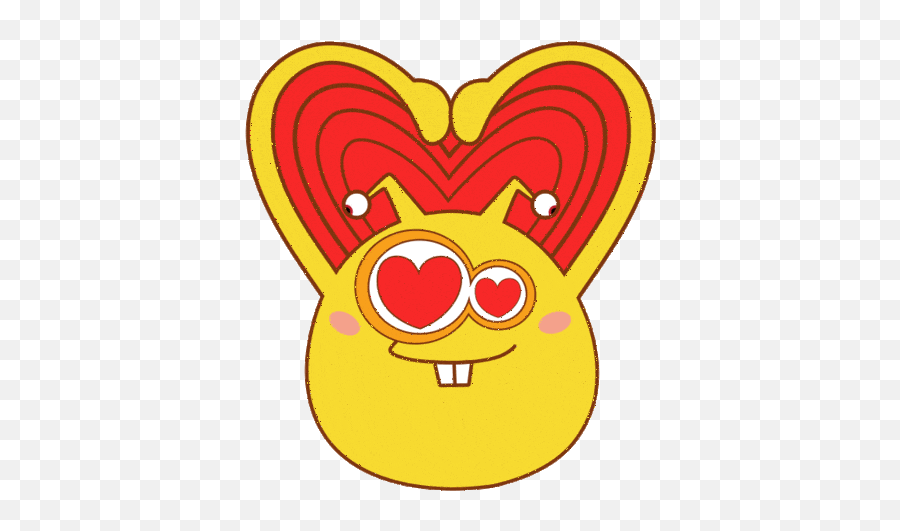 Pulsating Pounding Heart Sticker - Pulsating Pounding Heart Happy Emoji,Eggplant Emoji Gif