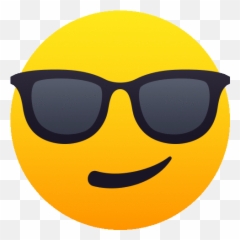 Smiling Face With Sunglasses People Gif - Emoji