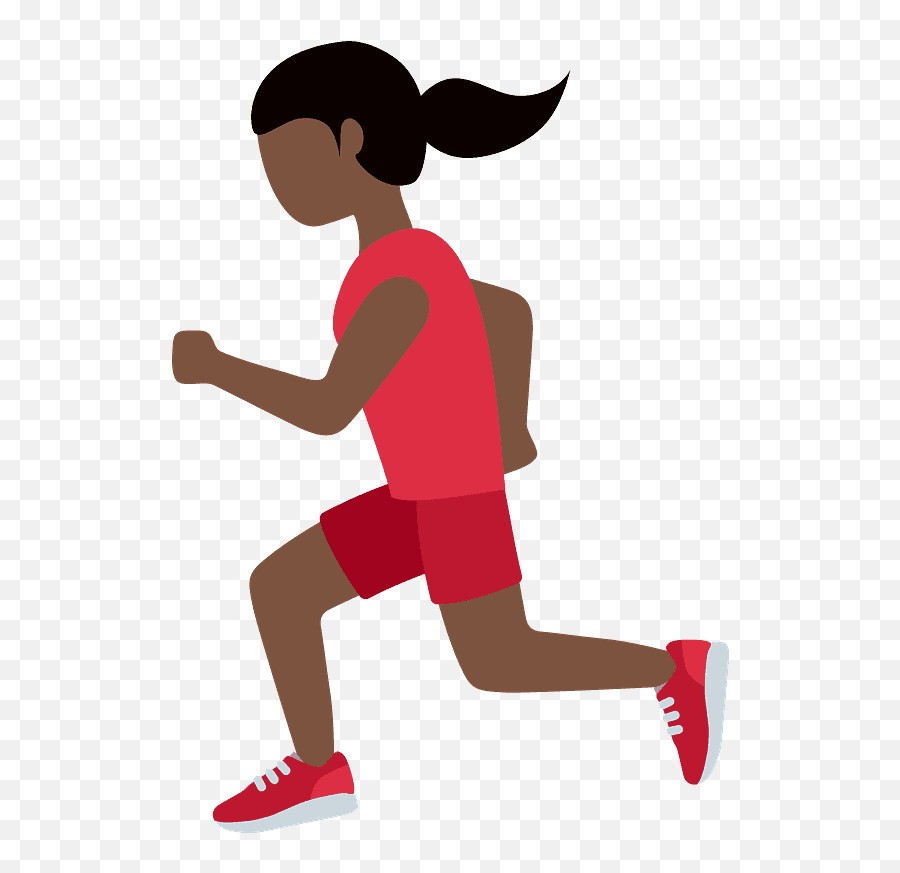 Woman Running Emoji Clipart - Man Running Emoji,Star Shoes Emoji