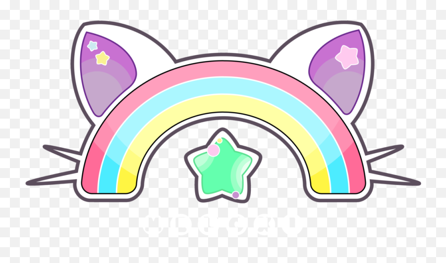 Kawaii Clipart Technology Kawaii - Kawaii Rainbow Cat Png Emoji,Emoticones Kawaii