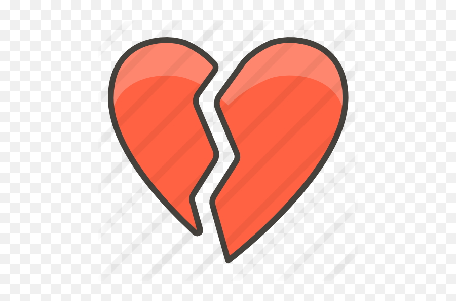 Broken Heart - Heart Emoji,Heartbreak Emoji