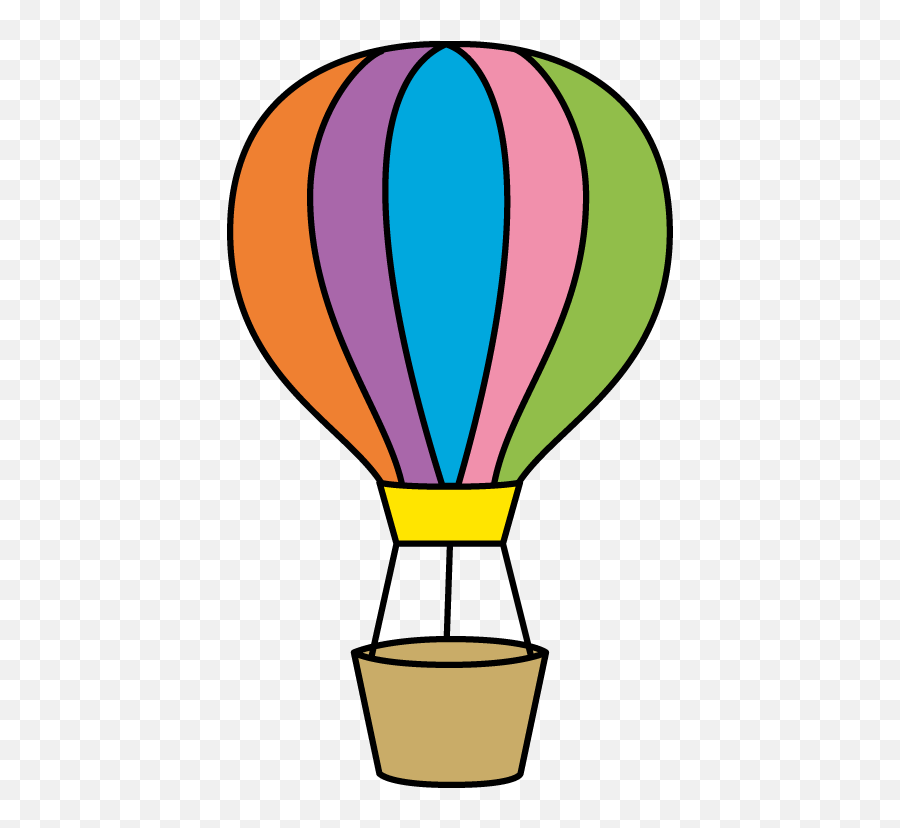 Parachute Clipart Air Ballon Parachute - Drawing Of Air Balloon Emoji,Air Quotes Emoji