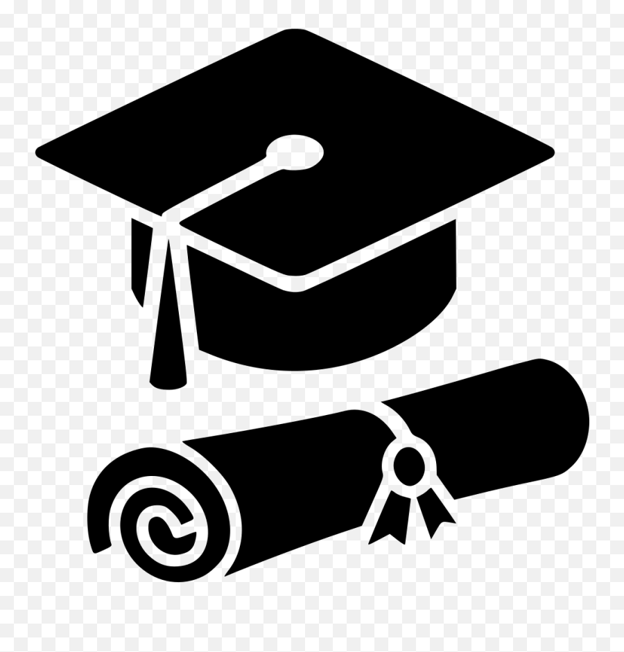 Graduation Cap Clipart - Graduation Cap Diploma Icon Emoji,Graduation Cap Emoji
