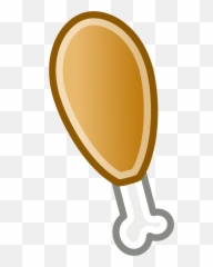 Meat Clipart Chicken Drumstick Meat - Clip Art Chicken Drum Emoji,Drumstick Emoji