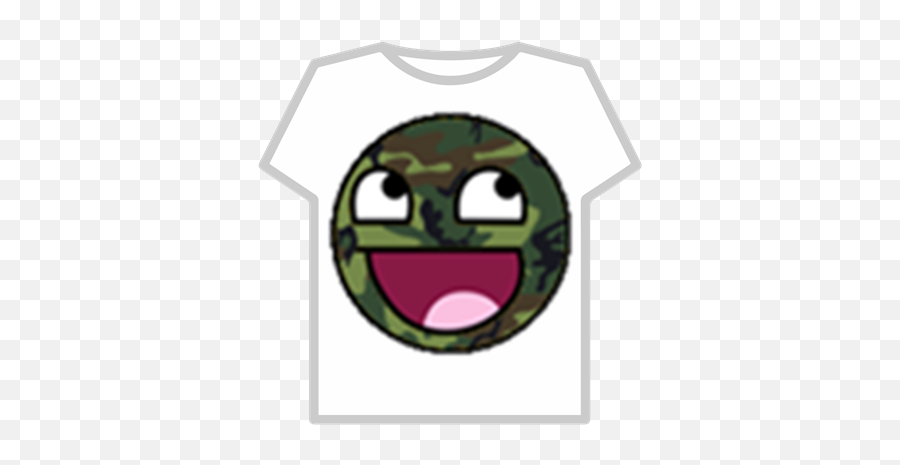 Military Epic Face T Shirt Png Roblox Adidas Emoji Military Emoticon Free Transparent Emoji Emojipng Com - military shirt roblox