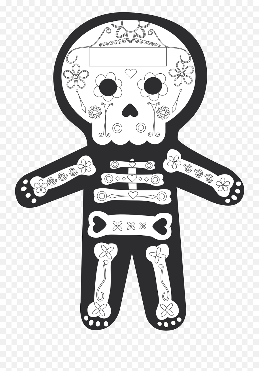 Day Of The Dead Offering Mexico Catrina - Mexico Dia De Los Muertos Draw Emoji,Sugar Skull Emoji