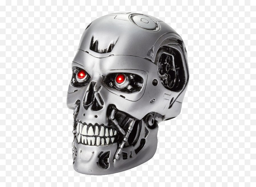 Terminator Head Png - Terminator Skull Emoji,Star Gun Bomb Emoji