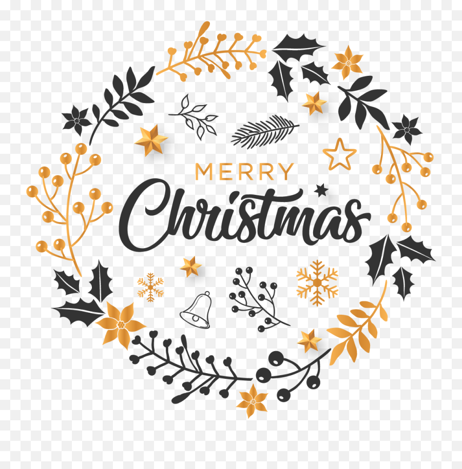 Merrychristmas Christmas Merryxmas Xmas - Clipart Coronas De Navidad Vector Emoji,Merry Christmas Emoji Art