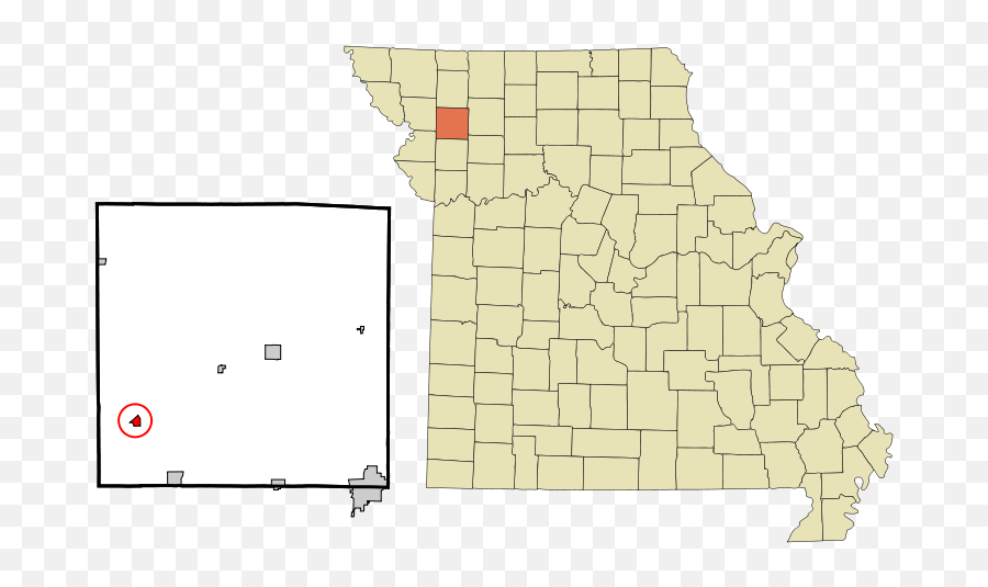 Dekalb County Missouri Incorporated - Map Of Gower Mo Emoji,2b Emoji