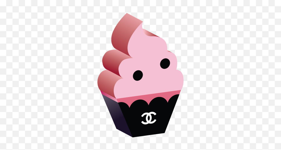 Chanel - Clip Art Emoji,Is There A Cupcake Emoji