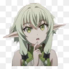 Sexy High Elf Goblin Slayer Emoji,Elf Emoji