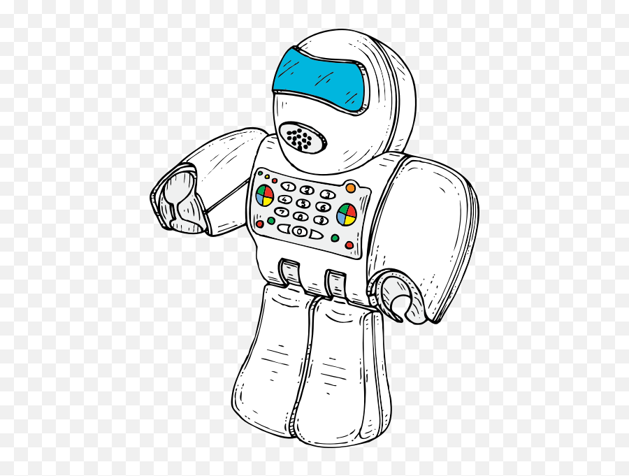 Robot Toy Vector Graphics - Toy Clip Art Emoji,Star Wars Emoji For Android