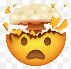 Teachers And The Exploding Head The Great Handshake - Mind Blown Emoji Png,Oh Well Emoji