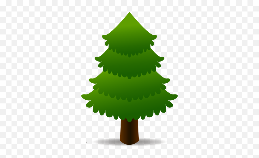 Evergreen Tree Emoji For Facebook Email Sms - Christmas Day,Camping Emoji