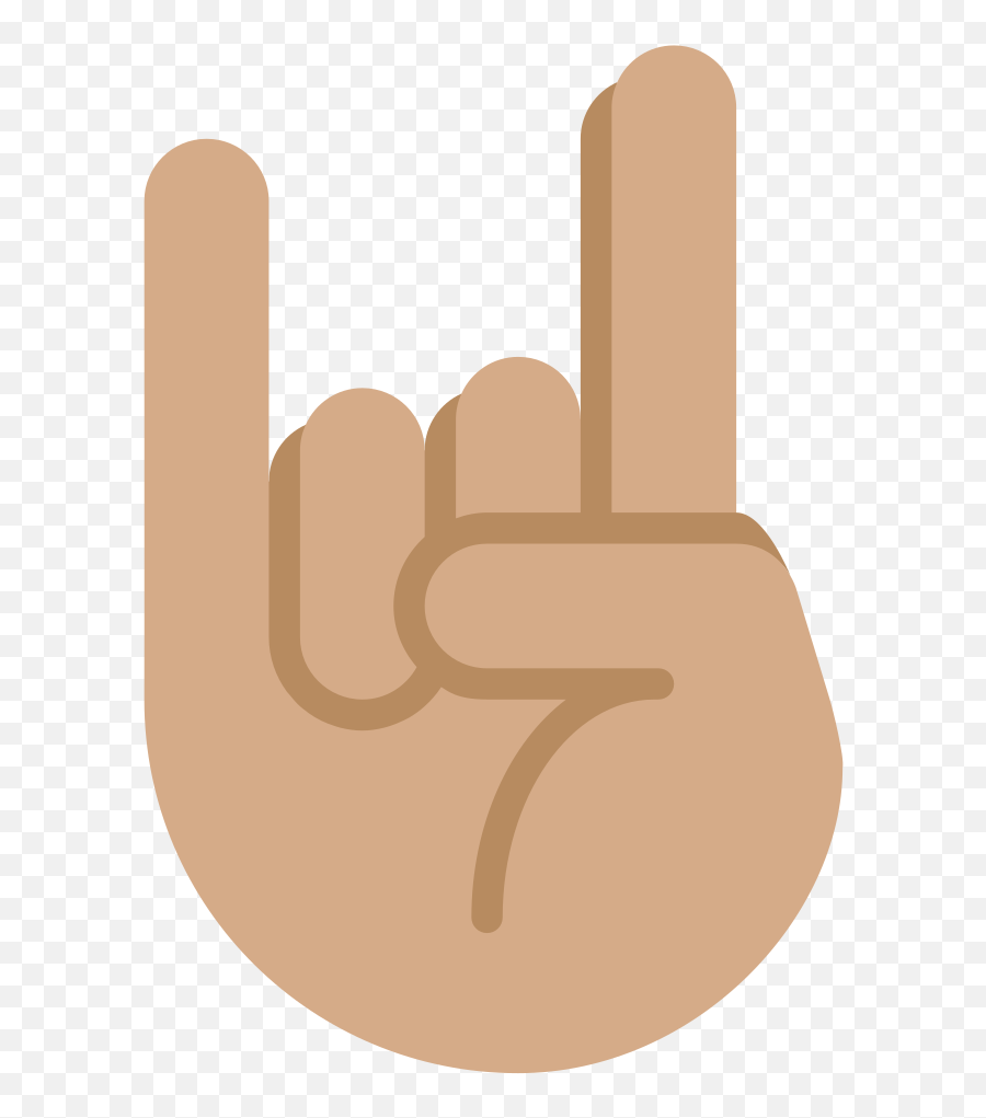 Twemoji2 1f918 - 3 Finger Emoji Sign,Horns Emoji