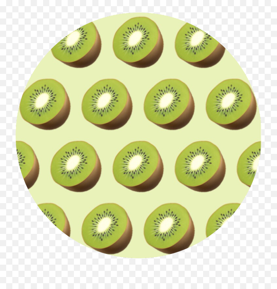 Made - Circle Emoji,Kiwi Emoji