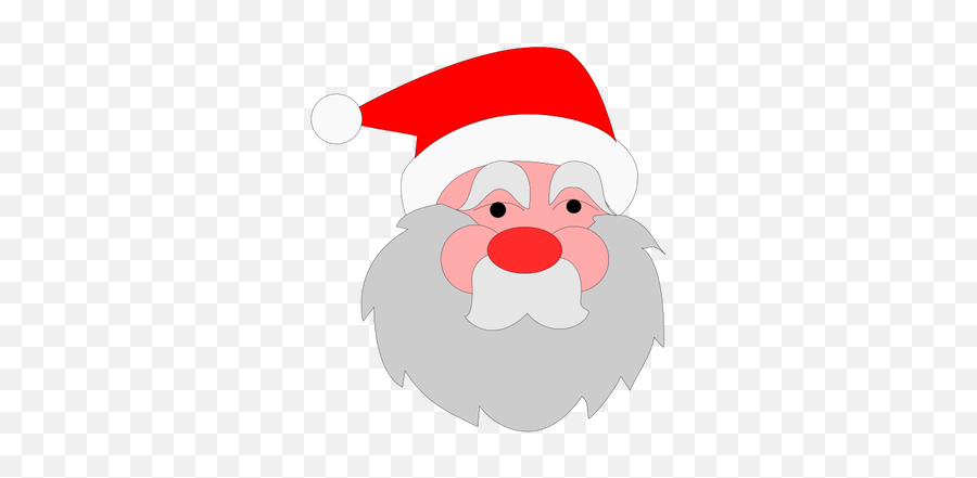 Santa Clause Cartoon Portrait - Gowa Mikoaj Clipart Emoji,Punching Bag Emoji