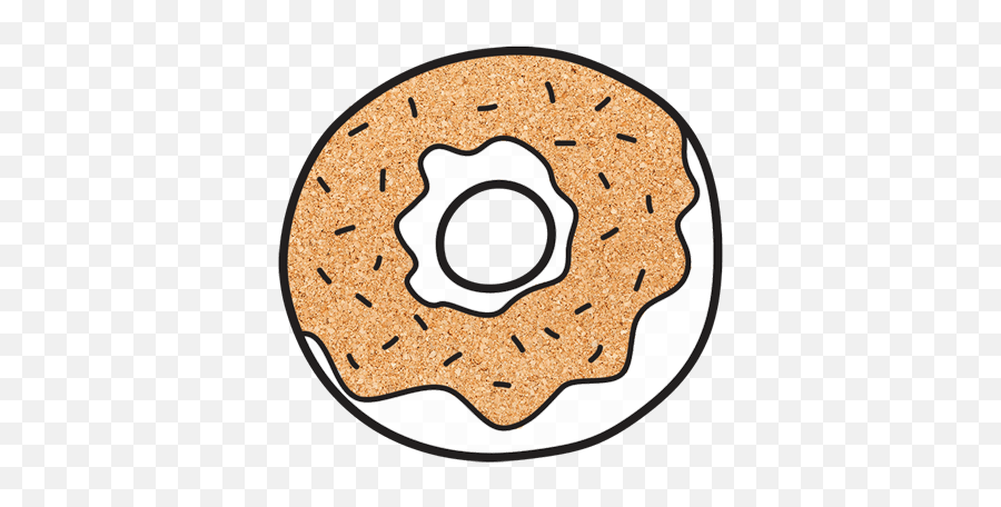 Cork Deco Stickers - Circle Emoji,Pancake Emoji Iphone