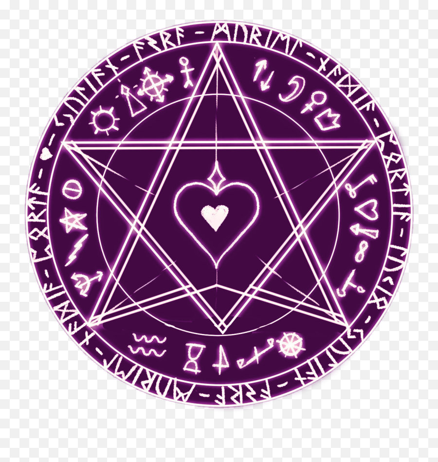 Purple Pretty Heart Symbols - Circle Emoji,What Are The Purple Emoji Symbols