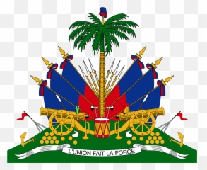 Coat Of Arms Haiti - Haitian Vector Emoji