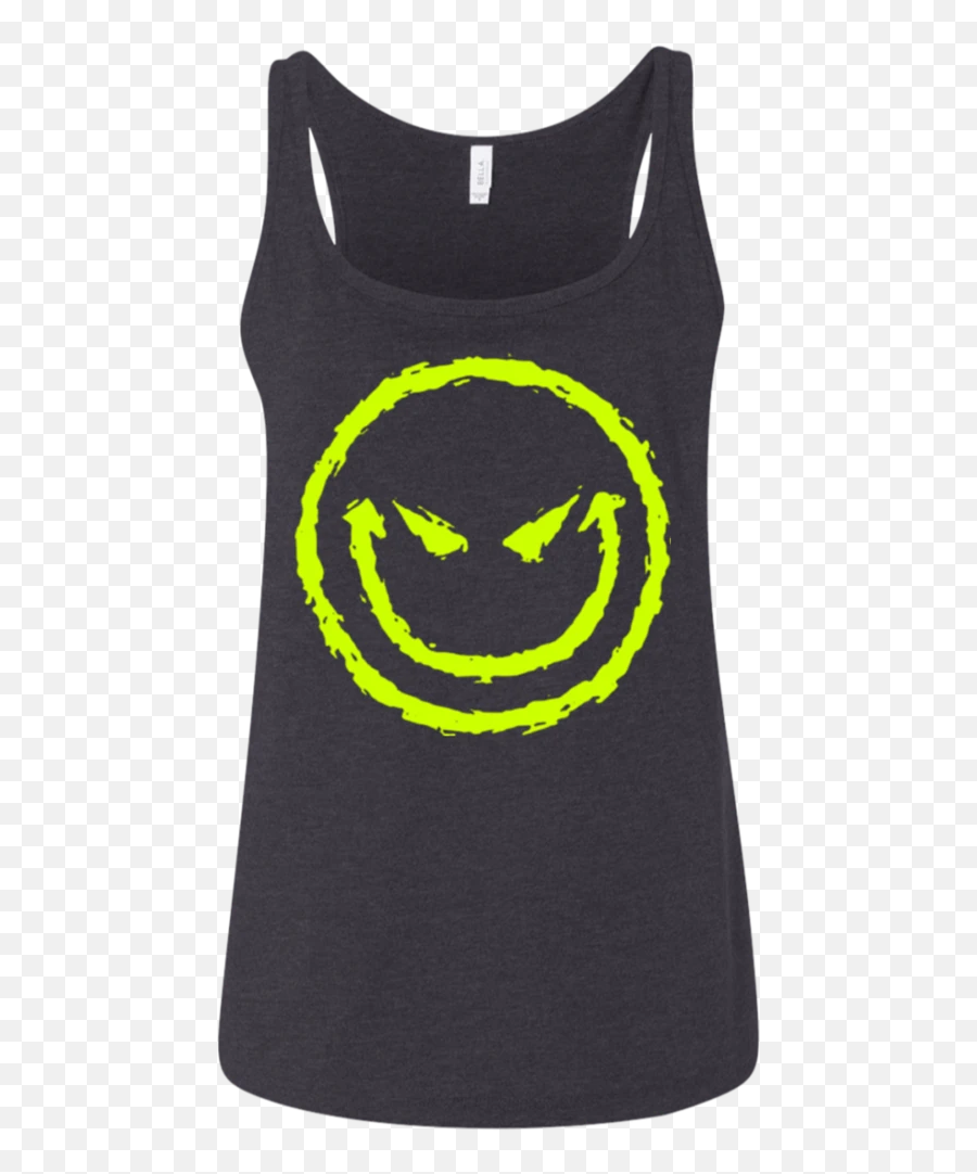 Evil Smiley Face Menwomen Tank U2013 Teeever - Evil Smiley Face Emoji,Evil Emoticon
