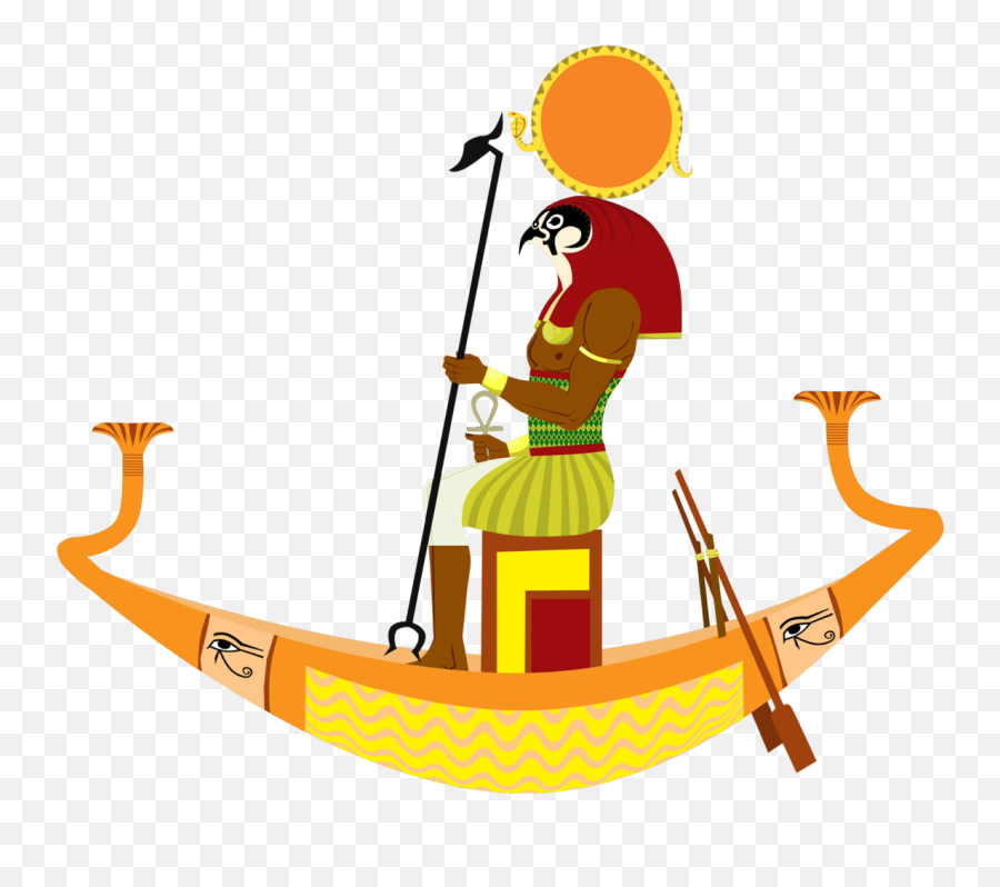 Boats Clipart Ancient Egyptian Boats Ancient Egyptian - Ra And The Sun Boat Emoji,Egyptian Emoji