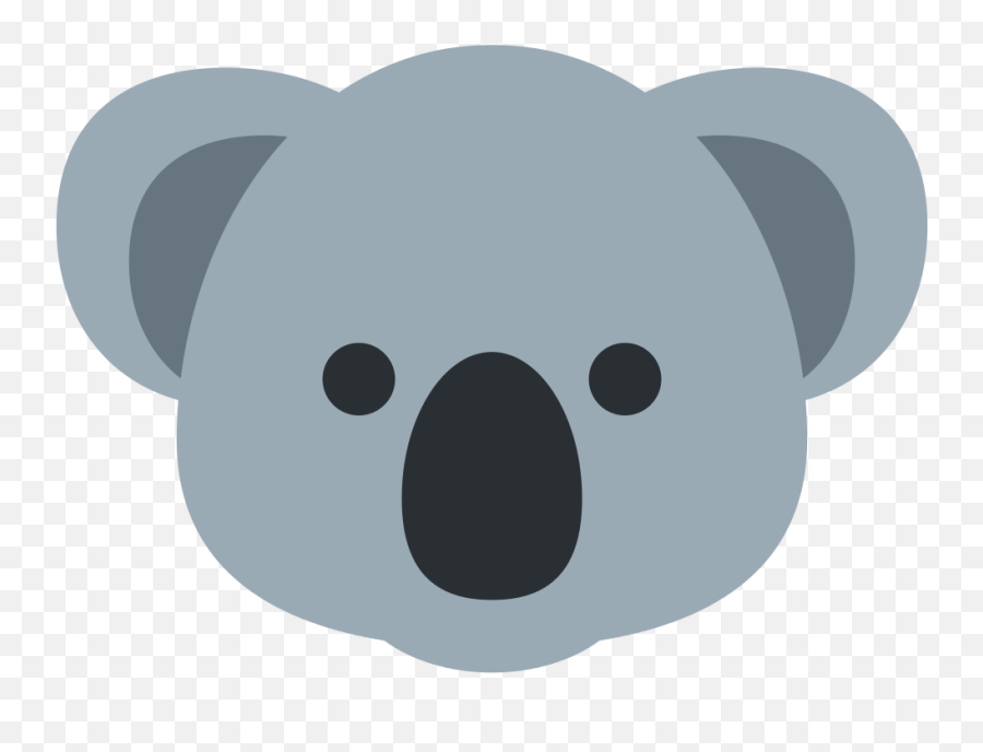 Twemoji 1f428 - Koala Emoji Png,Kiss Emoji