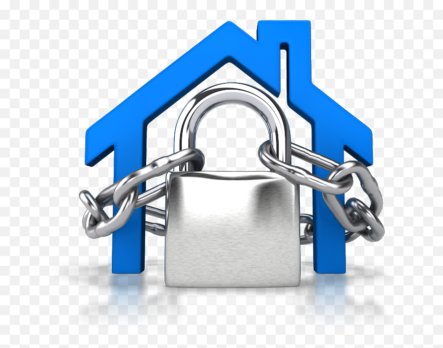 House Clipart Locked House Locked Transparent Free For - Theft And Burglary Insurance Emoji,Locked Emoji