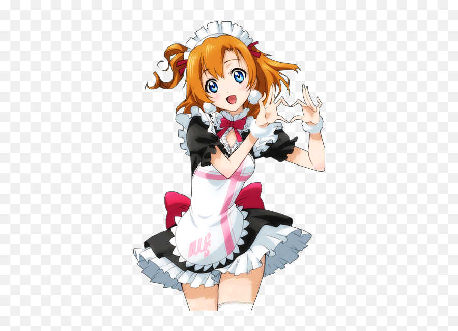 Love Live Mogyutto Love - Love Live Muse Maid Emoji,Maid Emoji