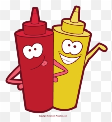 Ketchup Bottle Ketchup Clipart Free Download - Cartoon Ketchup And Mustard Emoji,Ketchup Emoji