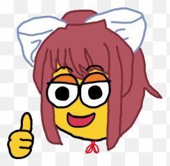 Thumbs Up Emoj - Cartoon Emoji