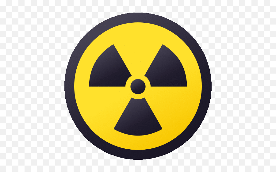 Radioactive Symbols Gif - Radyasyon Emojisi,Radioactive Emoji