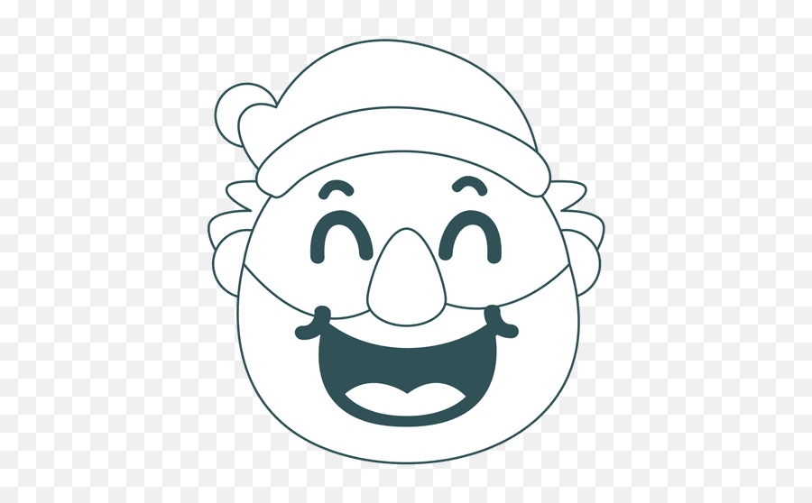 Pin - Happy Emoji,Santa Emoticon