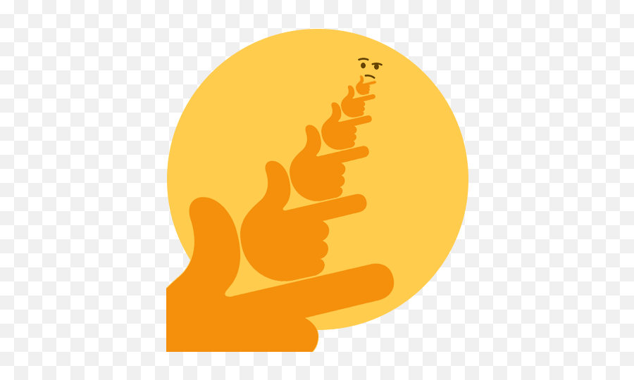 Extreme Thonking - Omega Thinking Emoji,Thonking Emoji