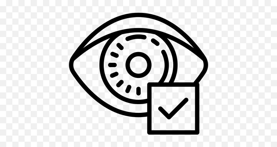Eye Checked Icon - Free Download Png And Vector Icon Emoji,Empty Checkbox Emoji