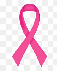 Thin Pink Ribbon Die - Tie Emoji,Breast Cancer Ribbon Emoji