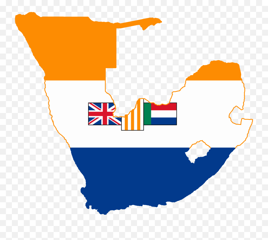 South Africa Flag Map 1915 - South Africa Before 1990 Emoji,South African Flag Emoji