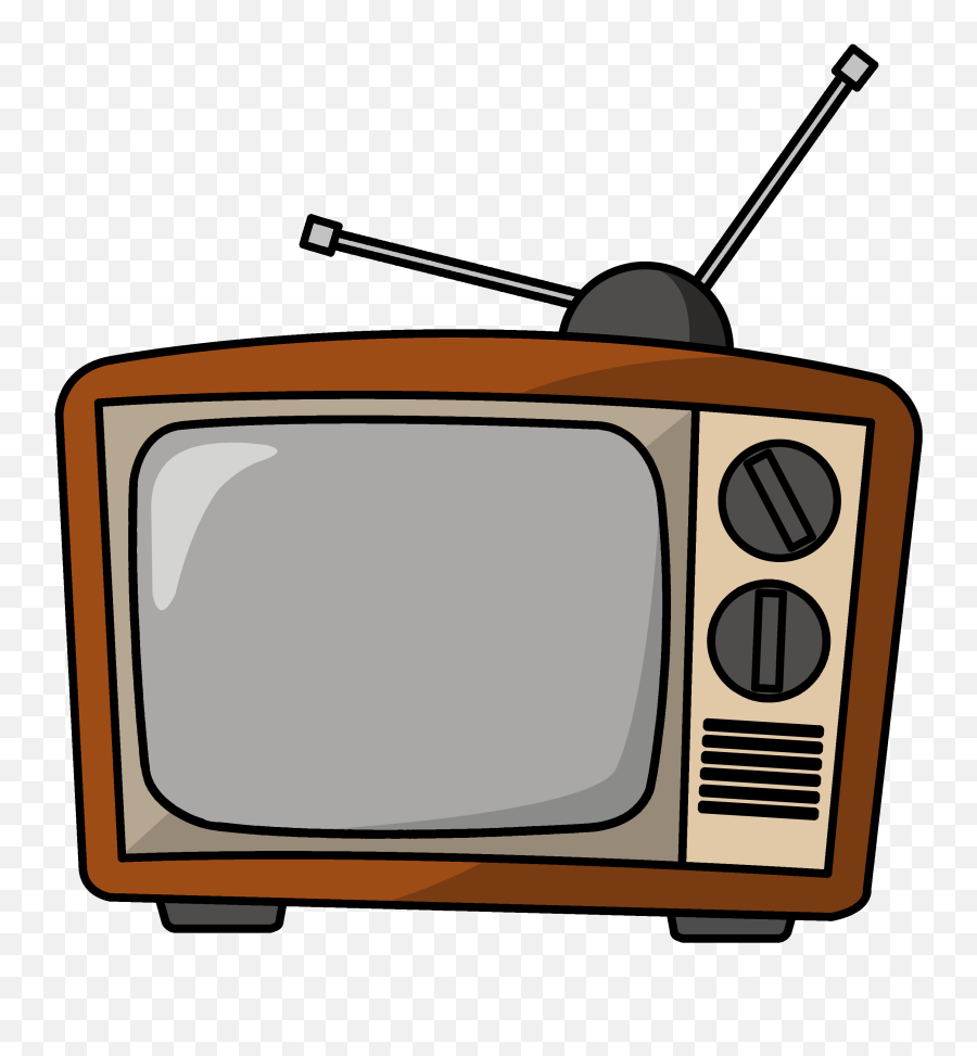 Television Clipart Free Images - Electronic Age Of Media Emoji,Television Emoji