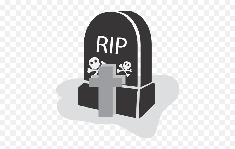 Graveyard Rip Icon - Halloween Icons Emoji,Rest In Peace Emoji