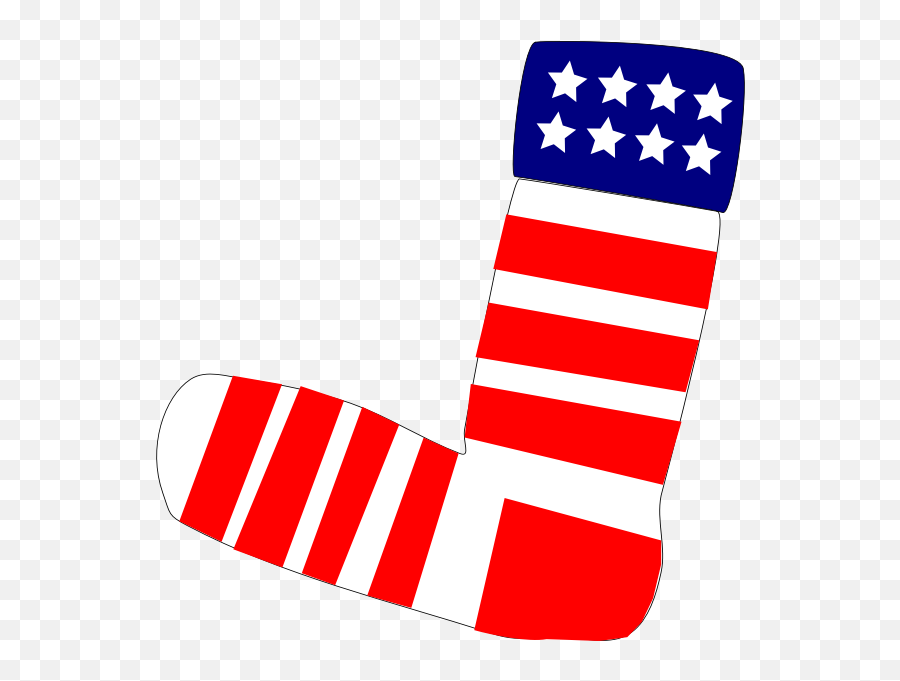 Patriotic Us Sock - Independence Day Emoji,Emoticons Thumbs Up