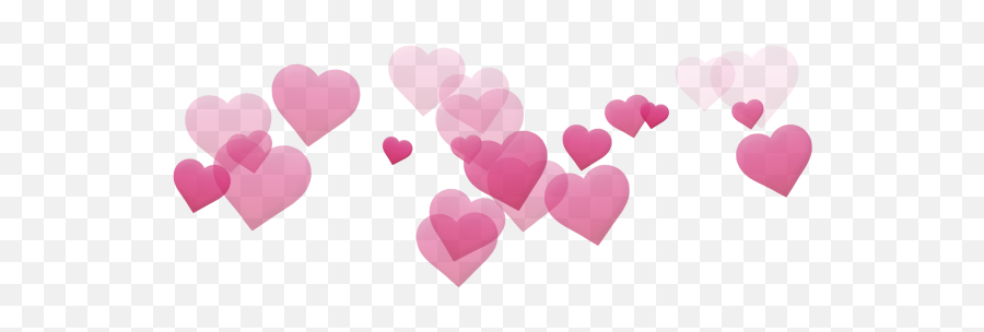 Corona De Corazones Snapchat Png - Transparent Macbook Hearts Png Emoji,Heart Emoji Edits