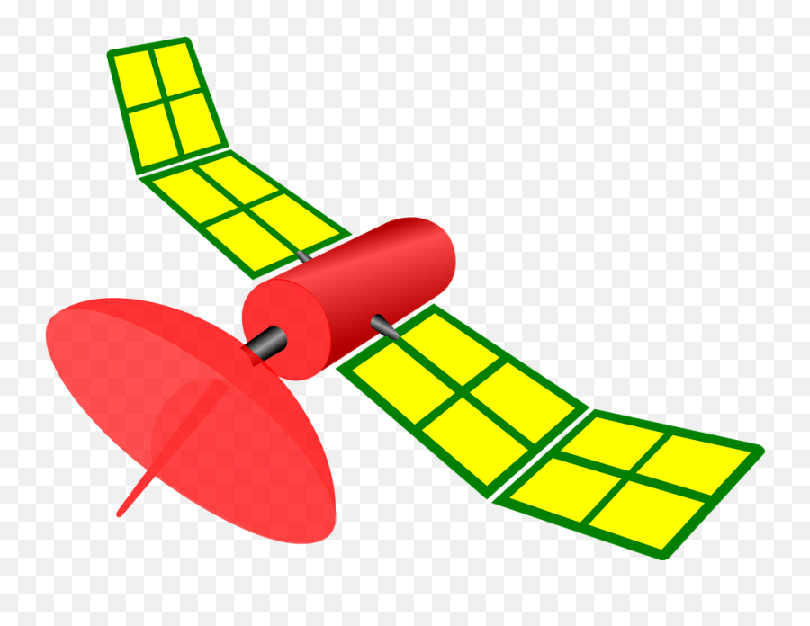 Satellite Orbit Space - Satelit Kartun Png Emoji,Superhero Emoji Iphone