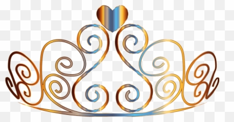 Tiara Crown Female - Princess Clipart Black And White Emoji