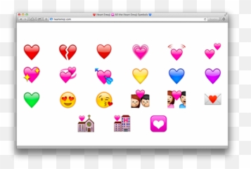 Emoji - Heart Emojis Meme,Getemoji.com