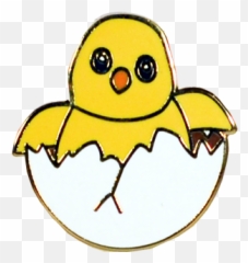 Hatching Chick - Baby Clipart Emoji