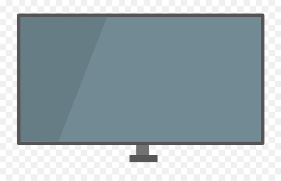 Tv - Lcd Tv Illustration Png Emoji,Tv Remote Emoji