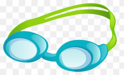 Swimmer Swimming Cliparts 3 - Goggles Art Emoji