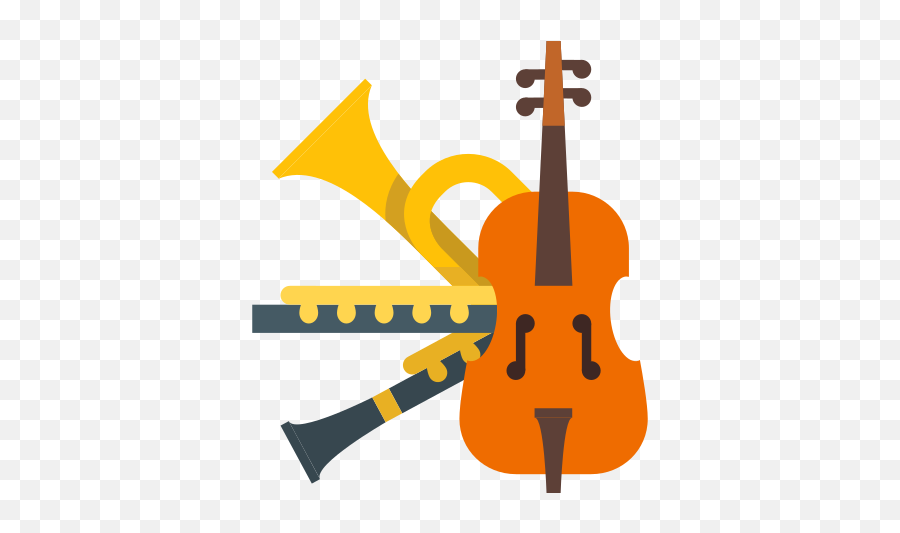 Orchestra Icon - Violone Emoji,Violin Emoji